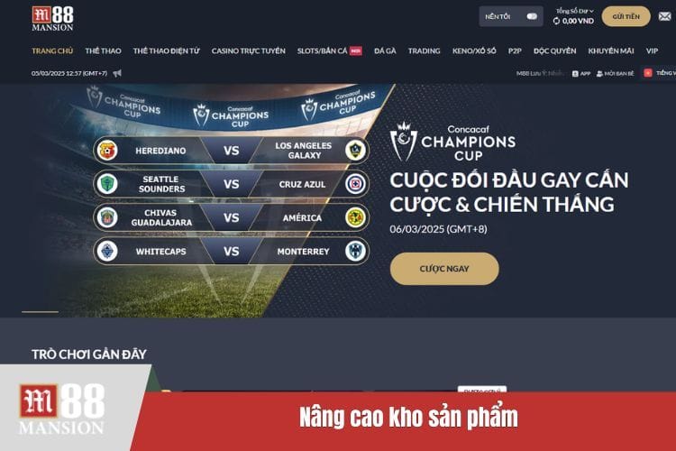 Nâng cao kho sản phẩm