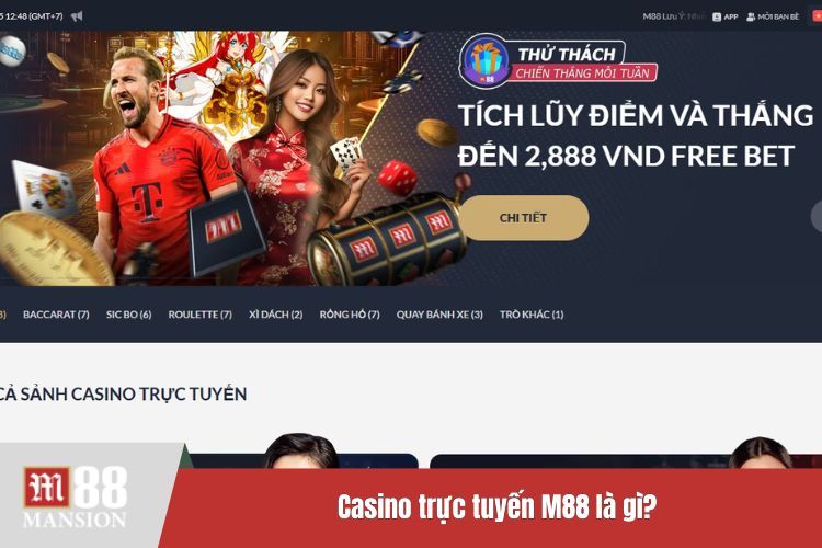 Casino trực tuyến M88 là gì?